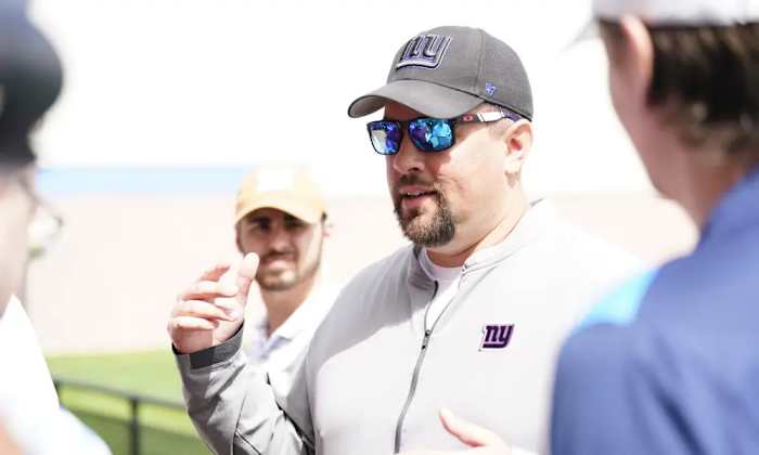 New England Patriots outside linebackers coach Drew Wilkins